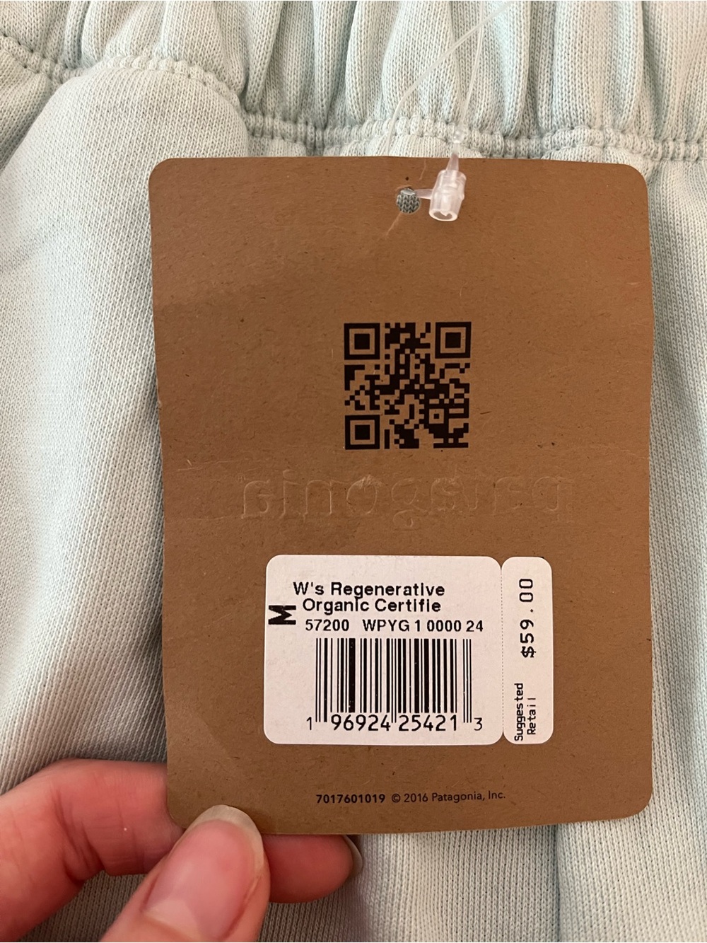 NWT PATAGONIA Regenerative Organic Certified® Cotton Essential Shorts Women's M - Picture 7 of 12